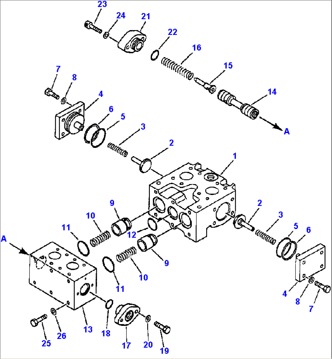 DIVIDER VALVE (FOR GROUND DRIVEN STEERING)