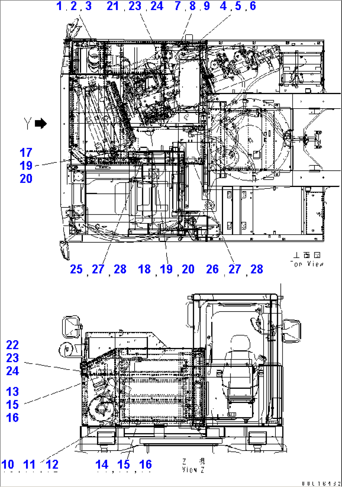 HOOD (FRAME) (1/3)