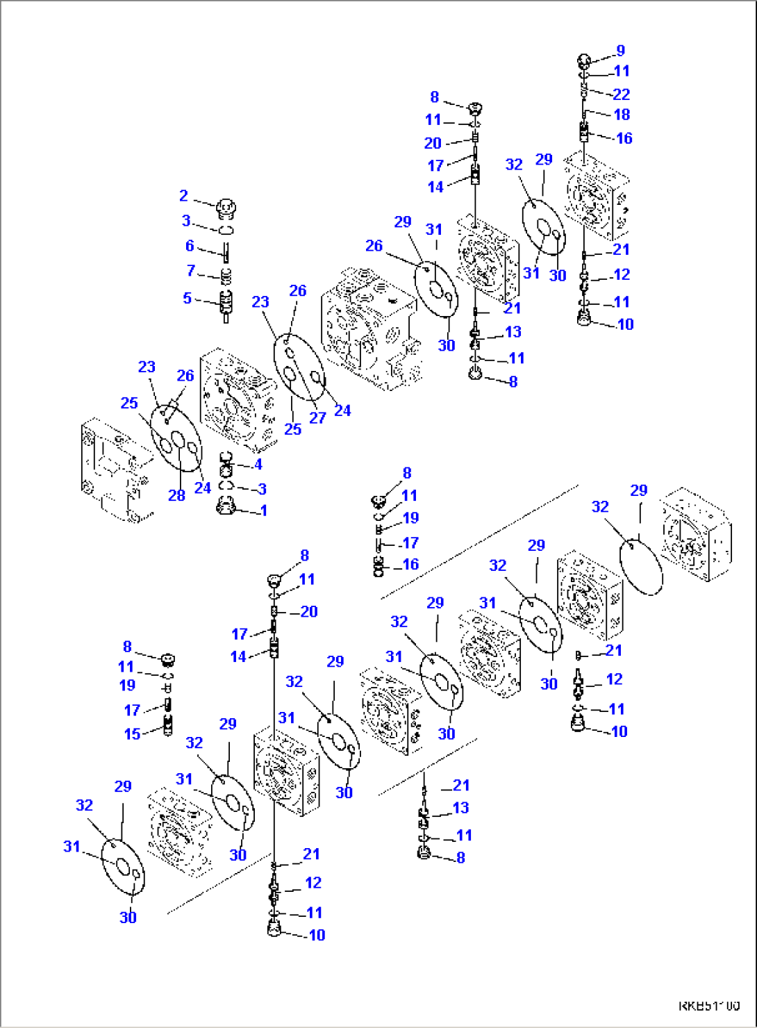 10-SPOOL CONTROL VALVE (11/17)