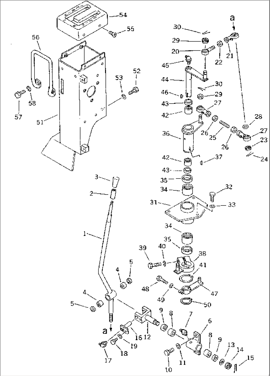 GEAR SHIFT LEVER(#6244-9000)