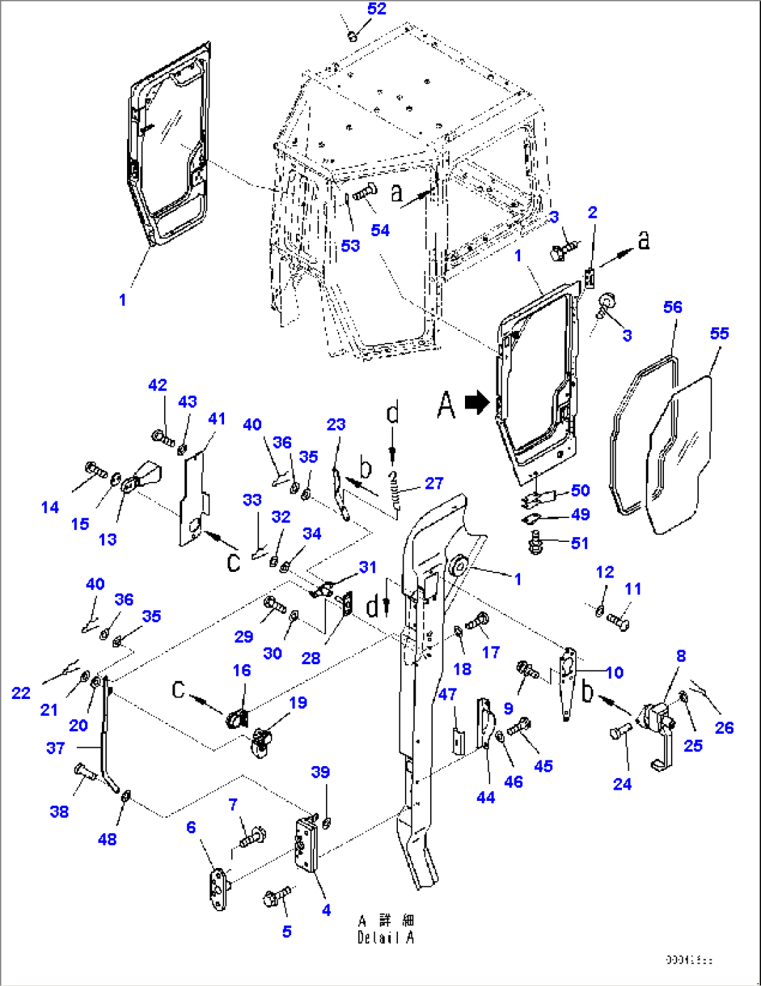 Cab, Door and Lock (#30147-30407)