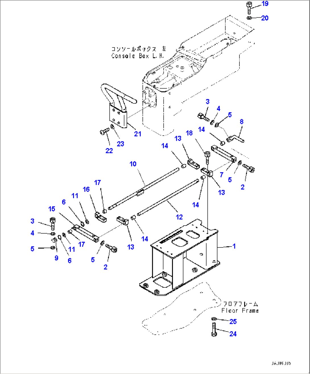 ROPS Canopy, Console Slider (#80850-)