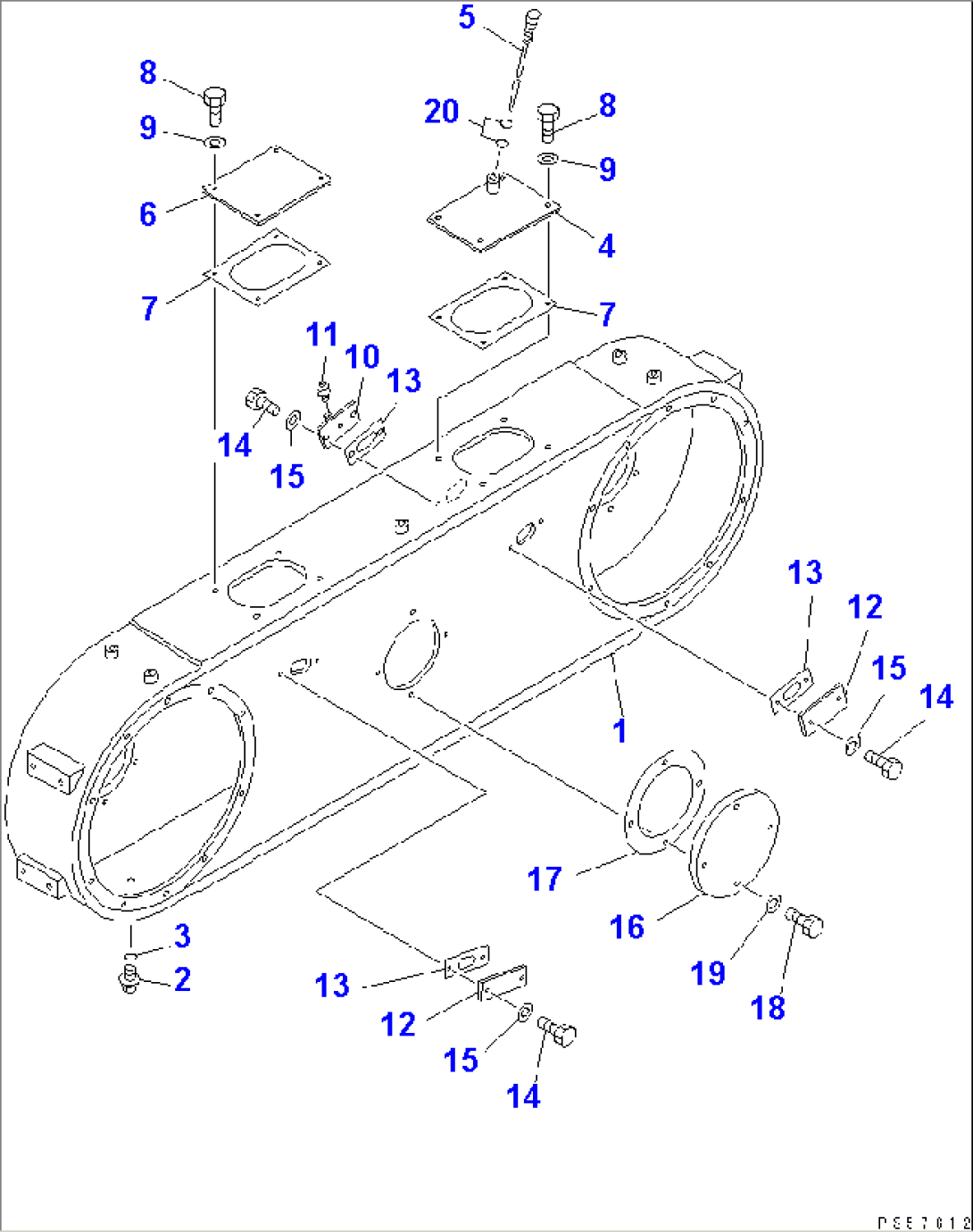 TANDEM DRIVE CASE