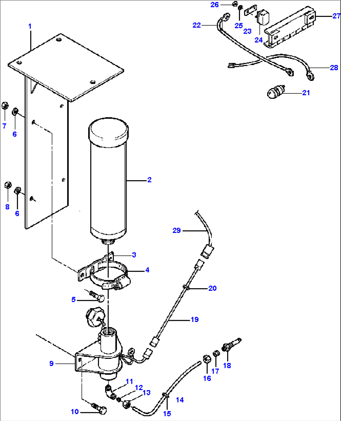 ETHER INJECTION STARTING AID