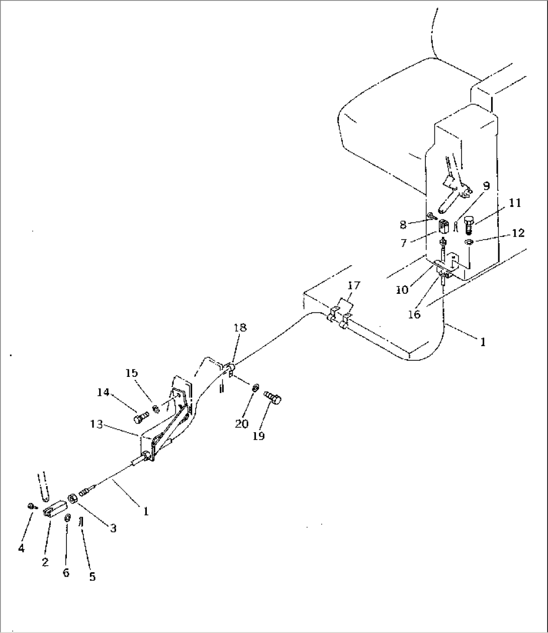 FUEL CONTROL LEVER