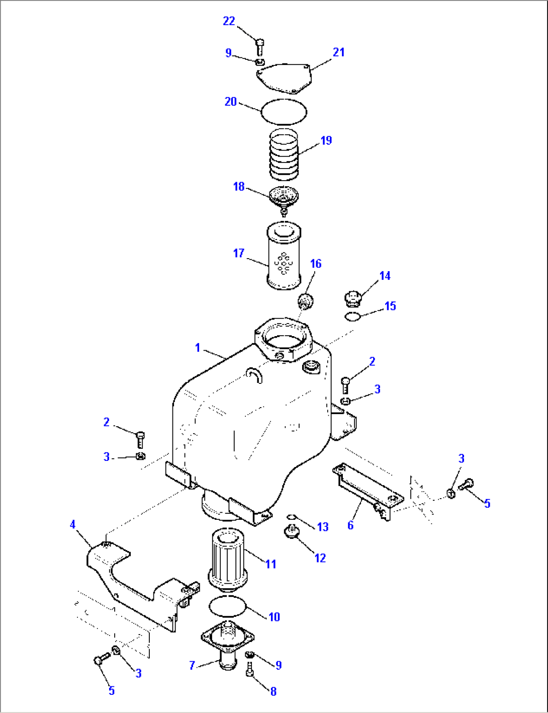 HYDRAULIC TANK