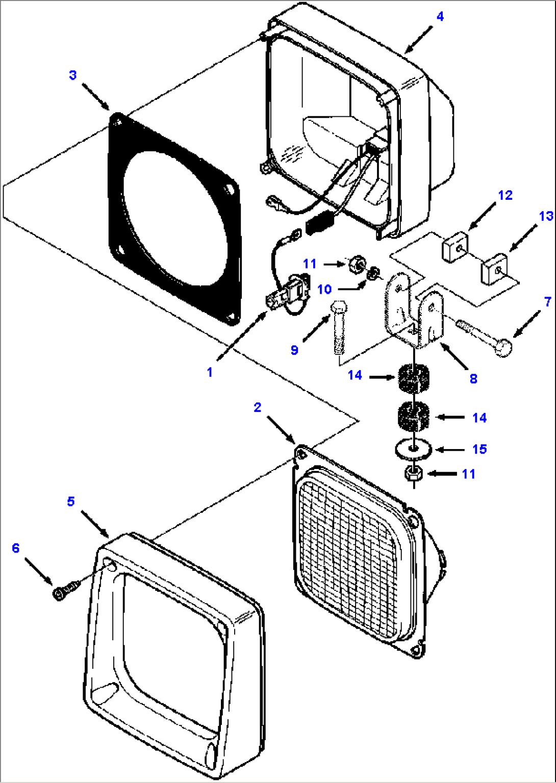 WORK LIGHT - STANDARD APPLICATION