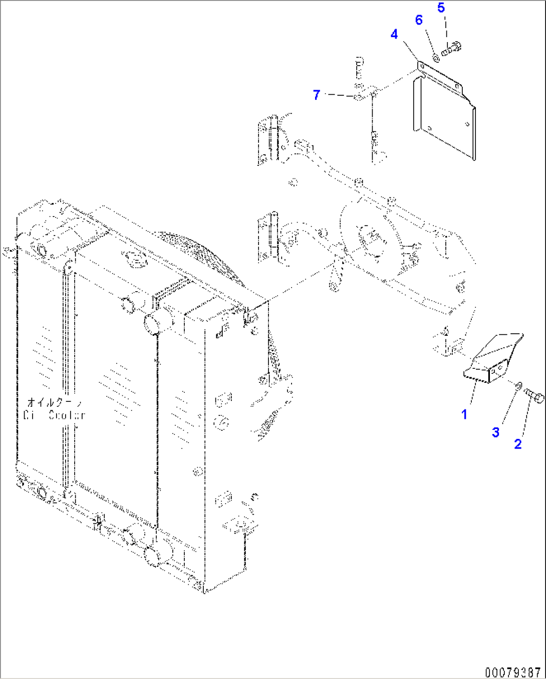 RADIATOR (MOUNTING) (2/2)