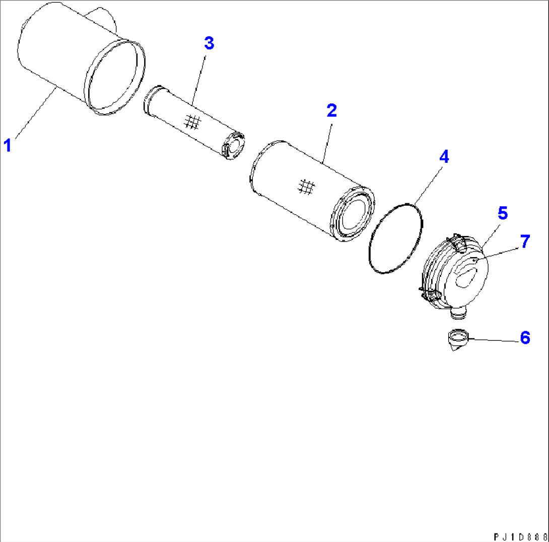 AIR CLEANER (INNER PARTS)