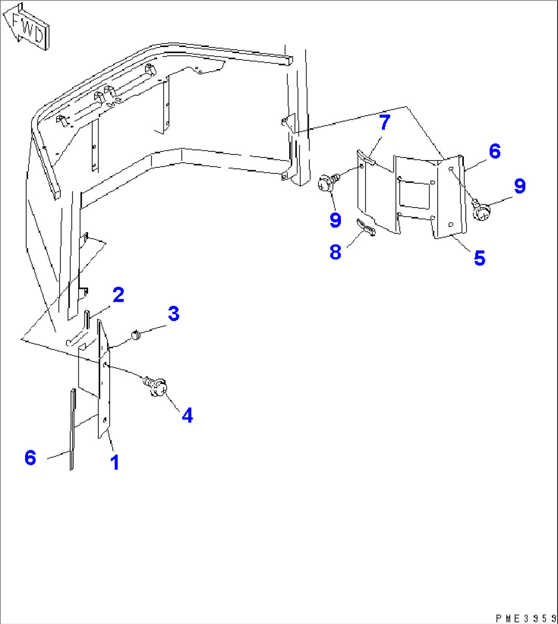 ROPS CAB (COVER)