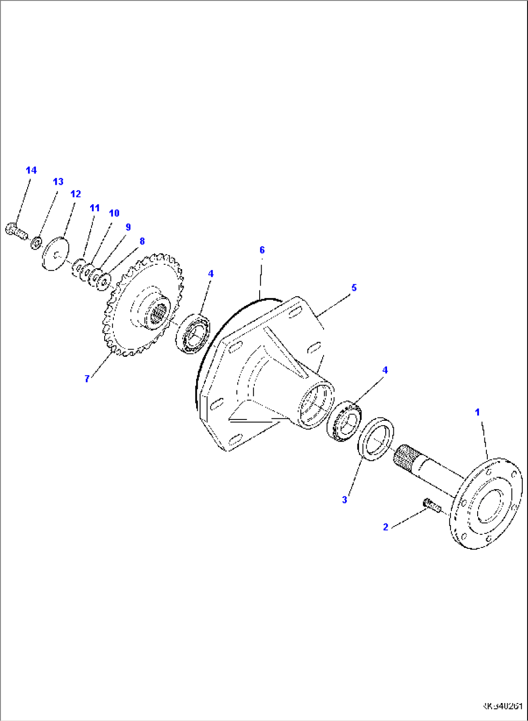 REAR DRIVE SHAFT