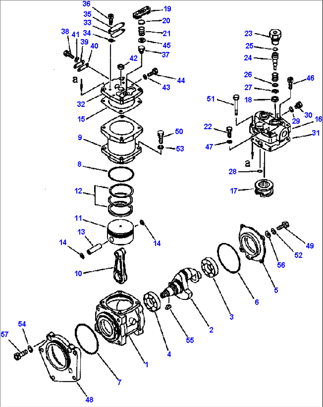 FIG NO. 0712 AIR COMPRESSOR (REAR)