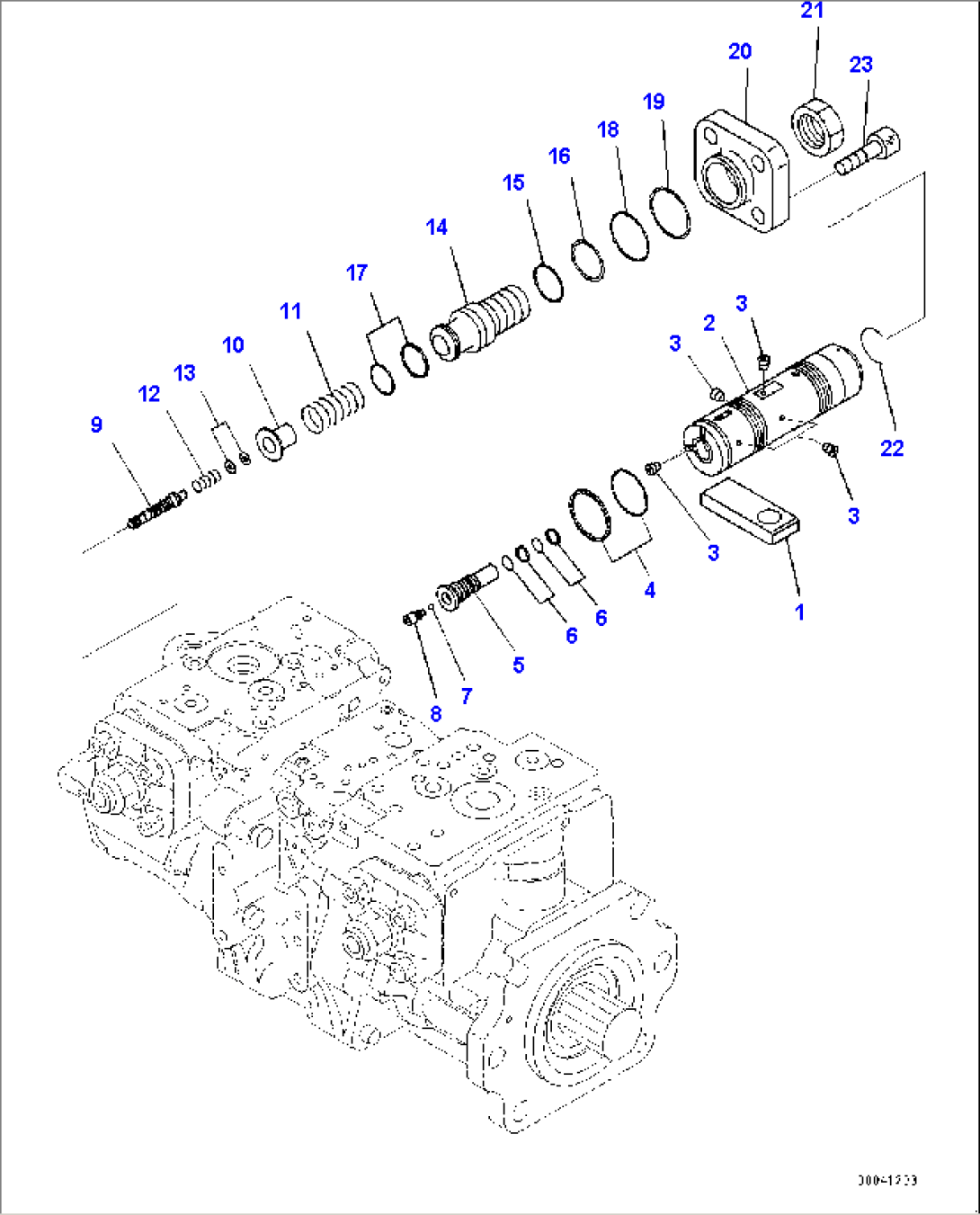 Piston Pump, Inner Parts (8/11) (#30147-)