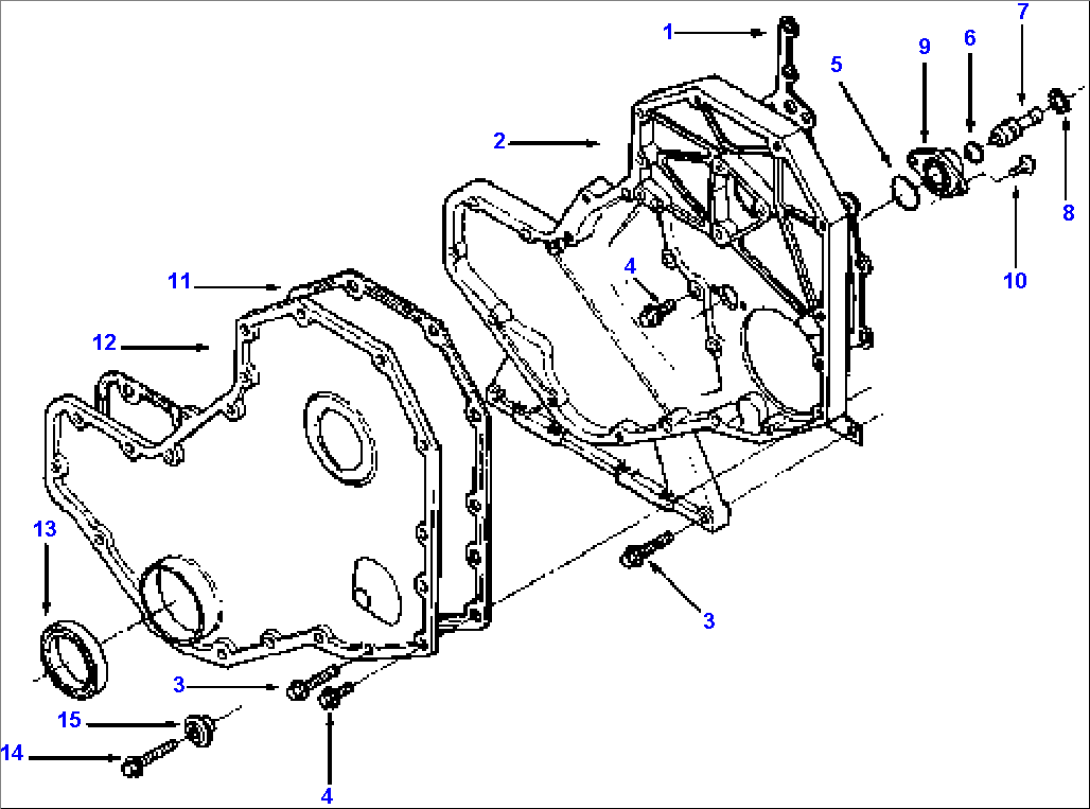 FRONT GEAR COVER