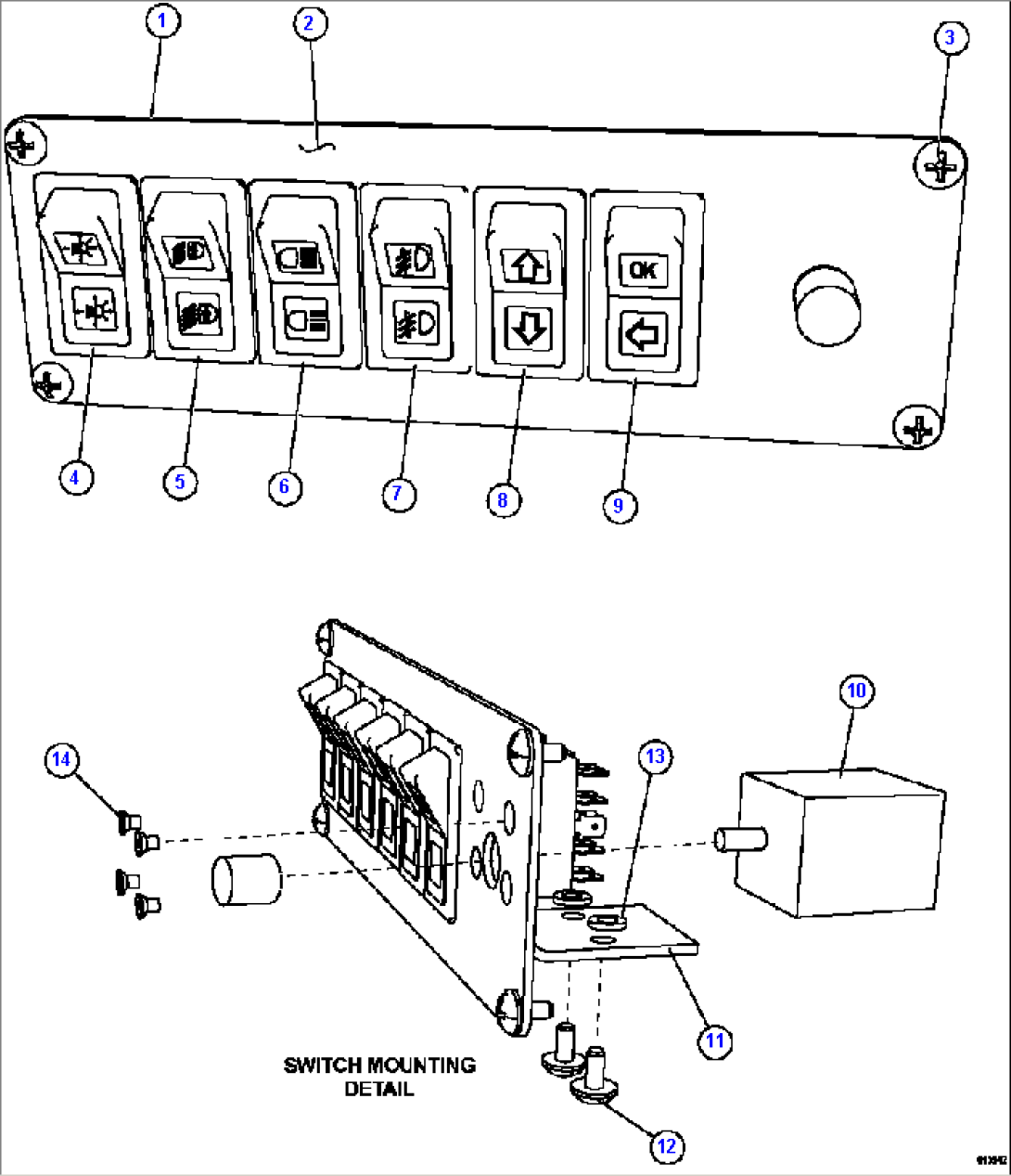LOWER LH DASH MODULE