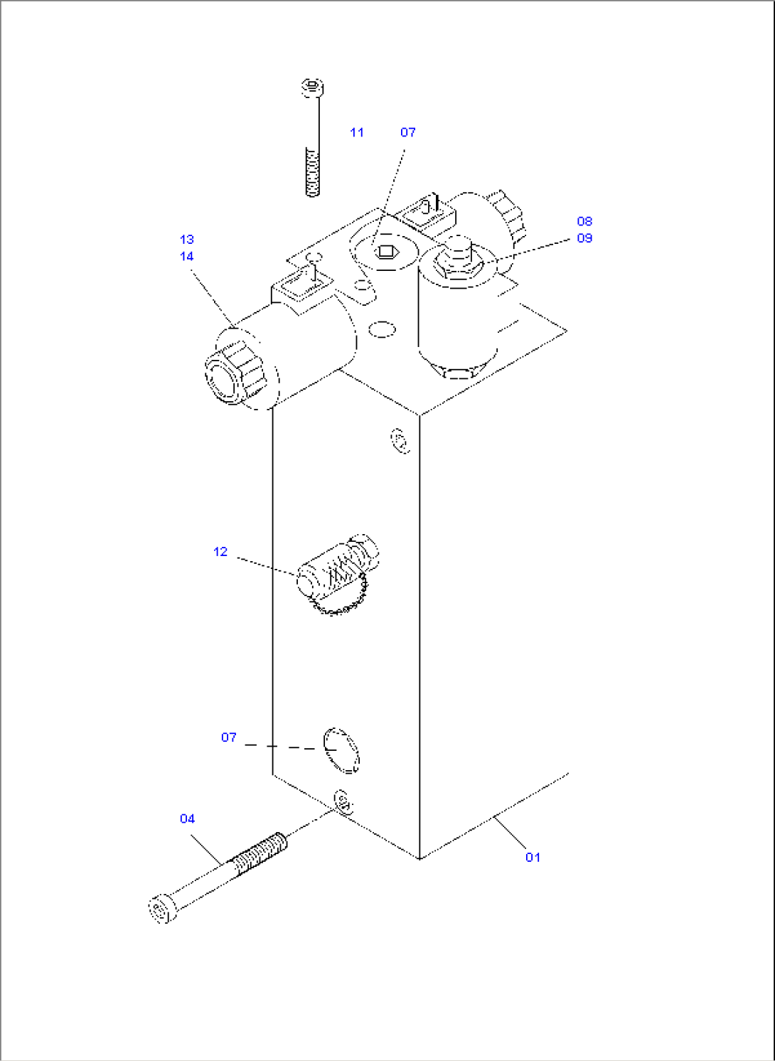 Valve - Refueling 45 bar