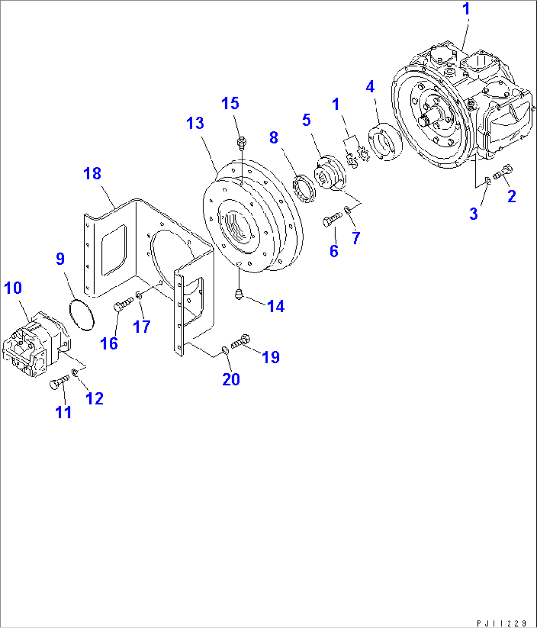 COMPRESSOR MOUNT(#15001-15049)