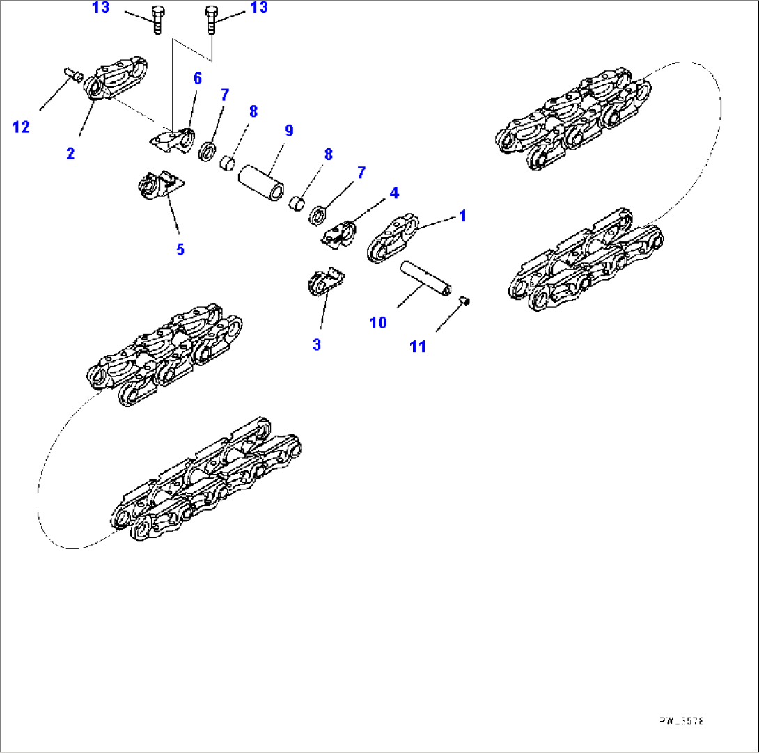 Track Link Assembly (#100040-)