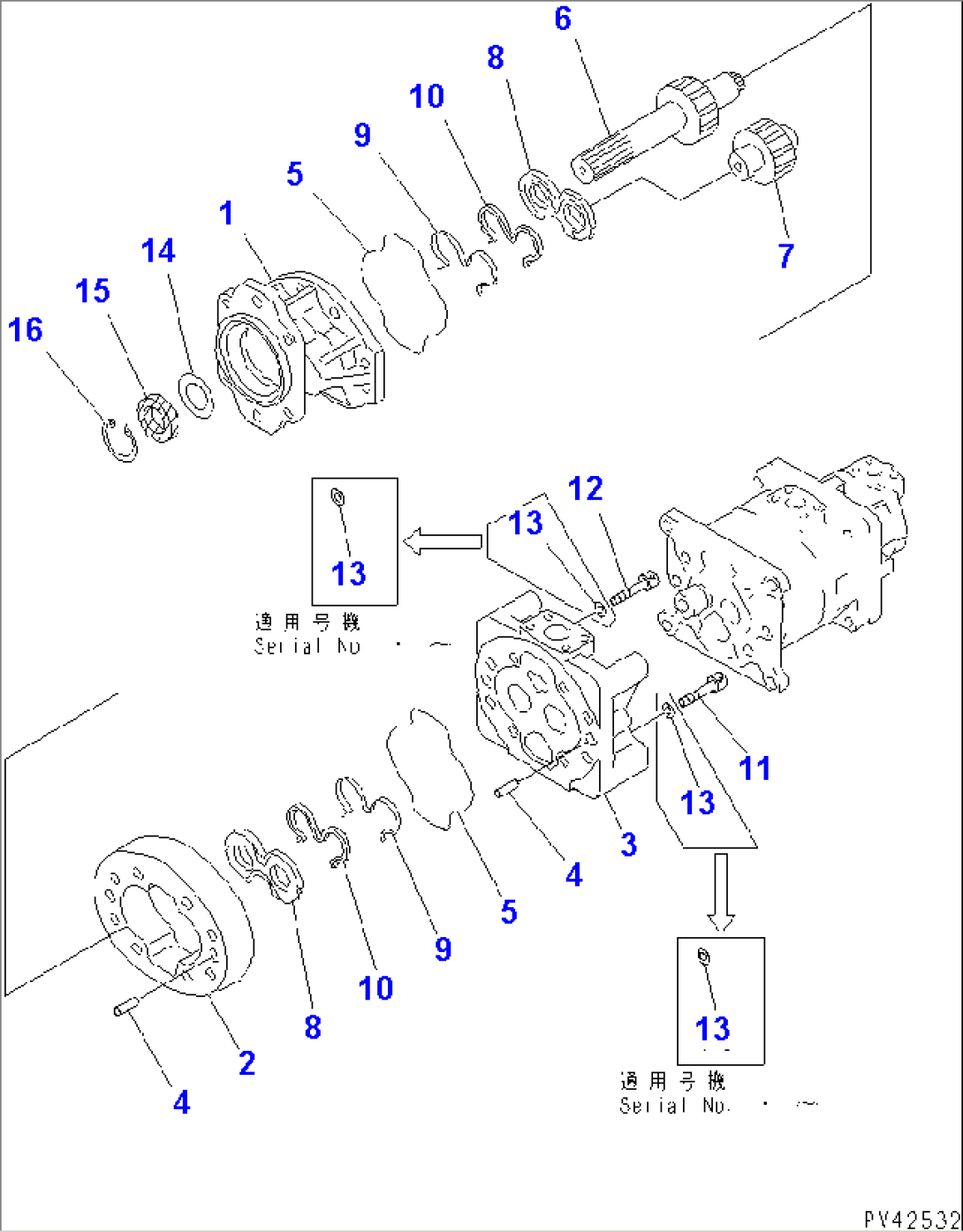 TORQUE CONVERTER AND P.O.C. PUMP (1/3)