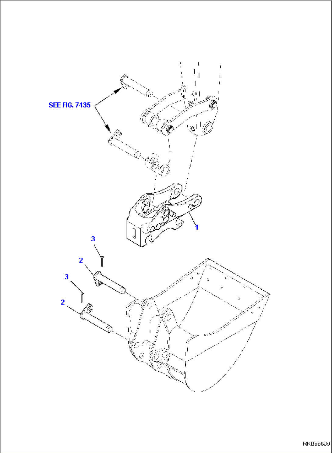 BACKHOE QUICK COUPLING (1/2)