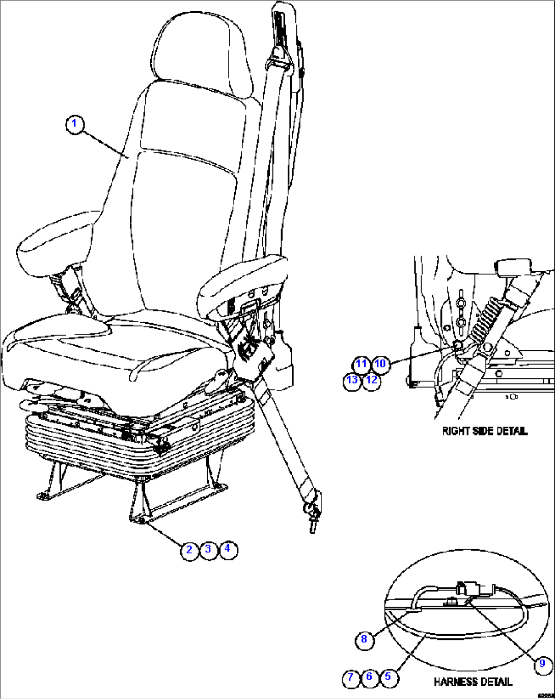 OPERATOR SEAT INSTALLATION