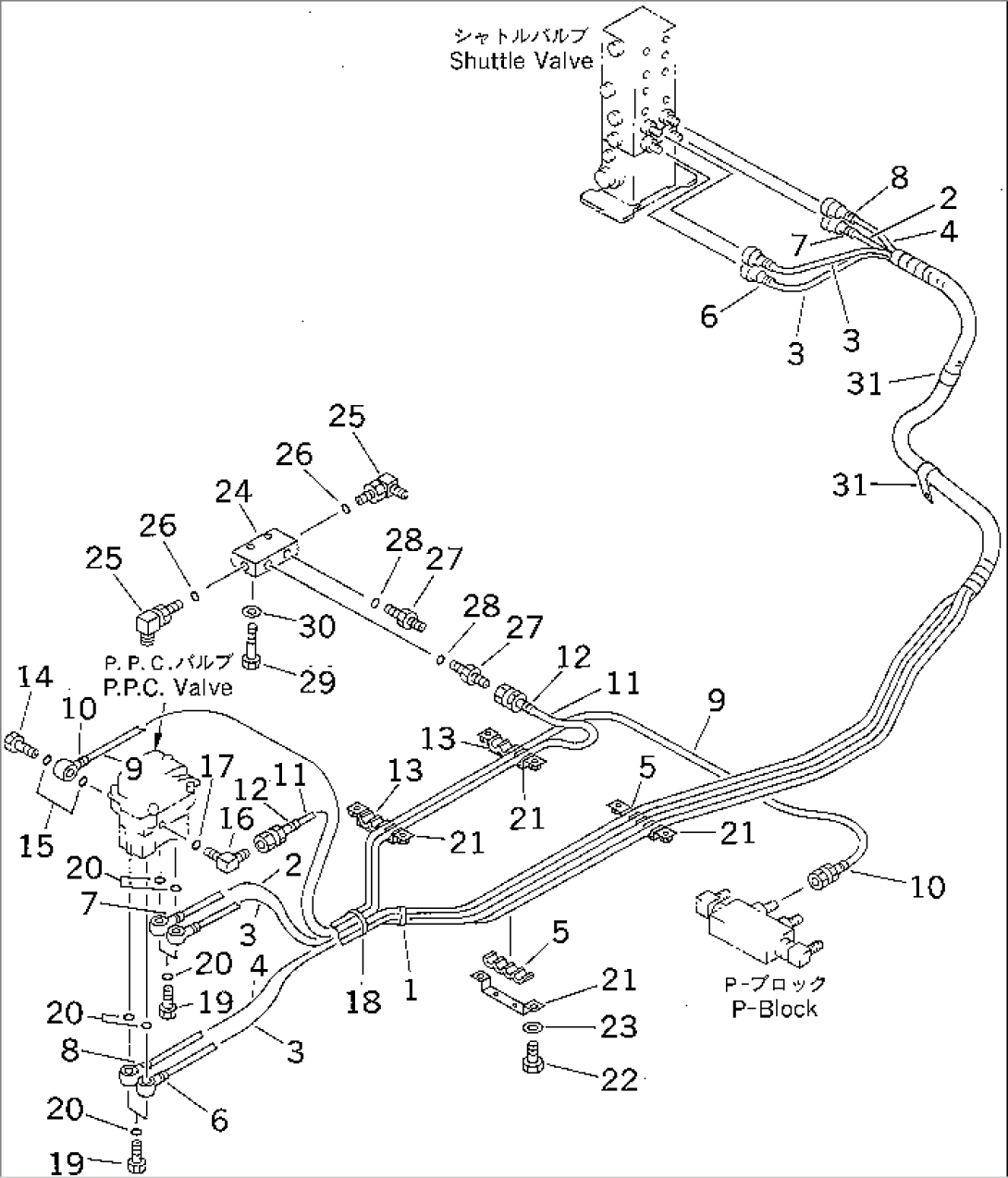 FLOOR FRAME (PPC TRAVEL LINE)(#30638-32999)