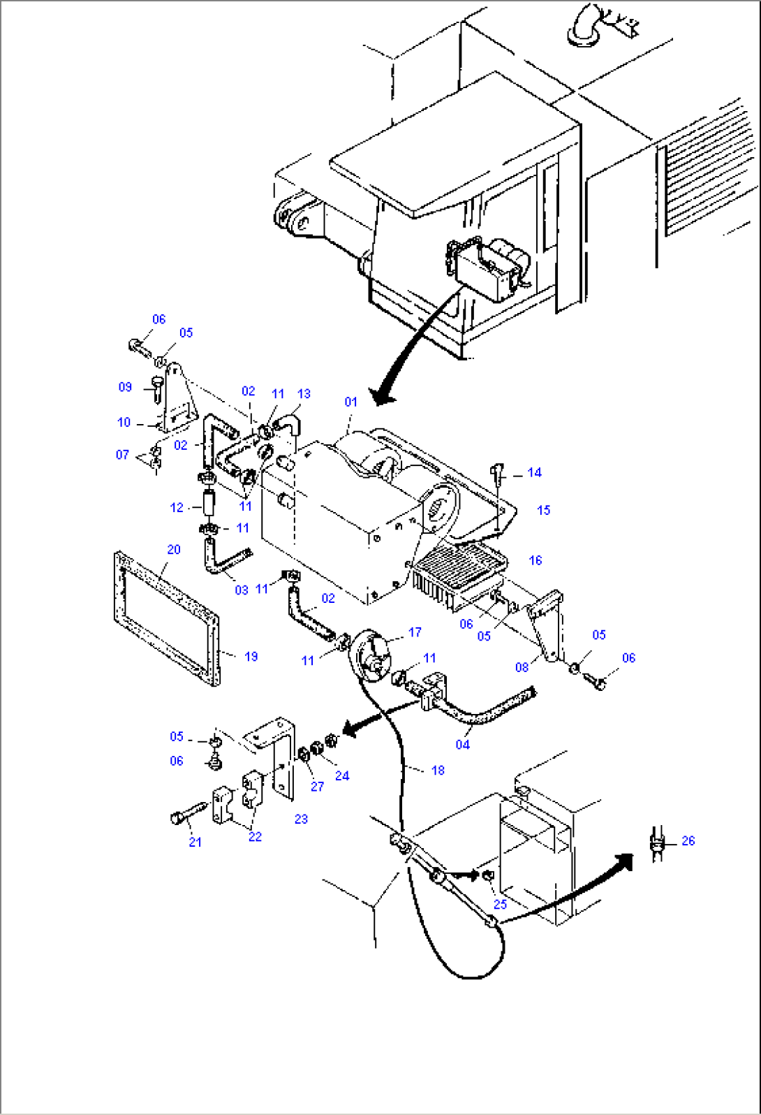 Coolant Heater, Mounting