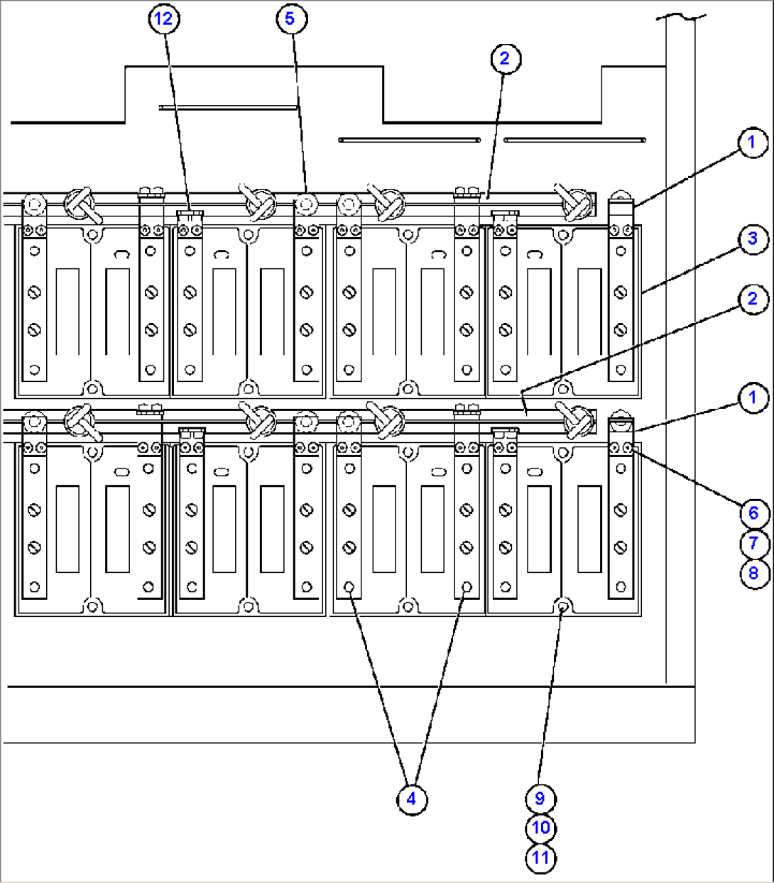 CONTROL CABINET (INSIDE LOWER RIGHT FRONT)