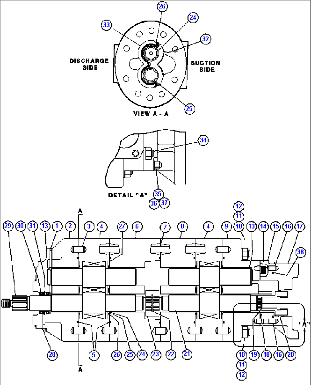 HOIST PUMP ASSEMBLY (PB9008)