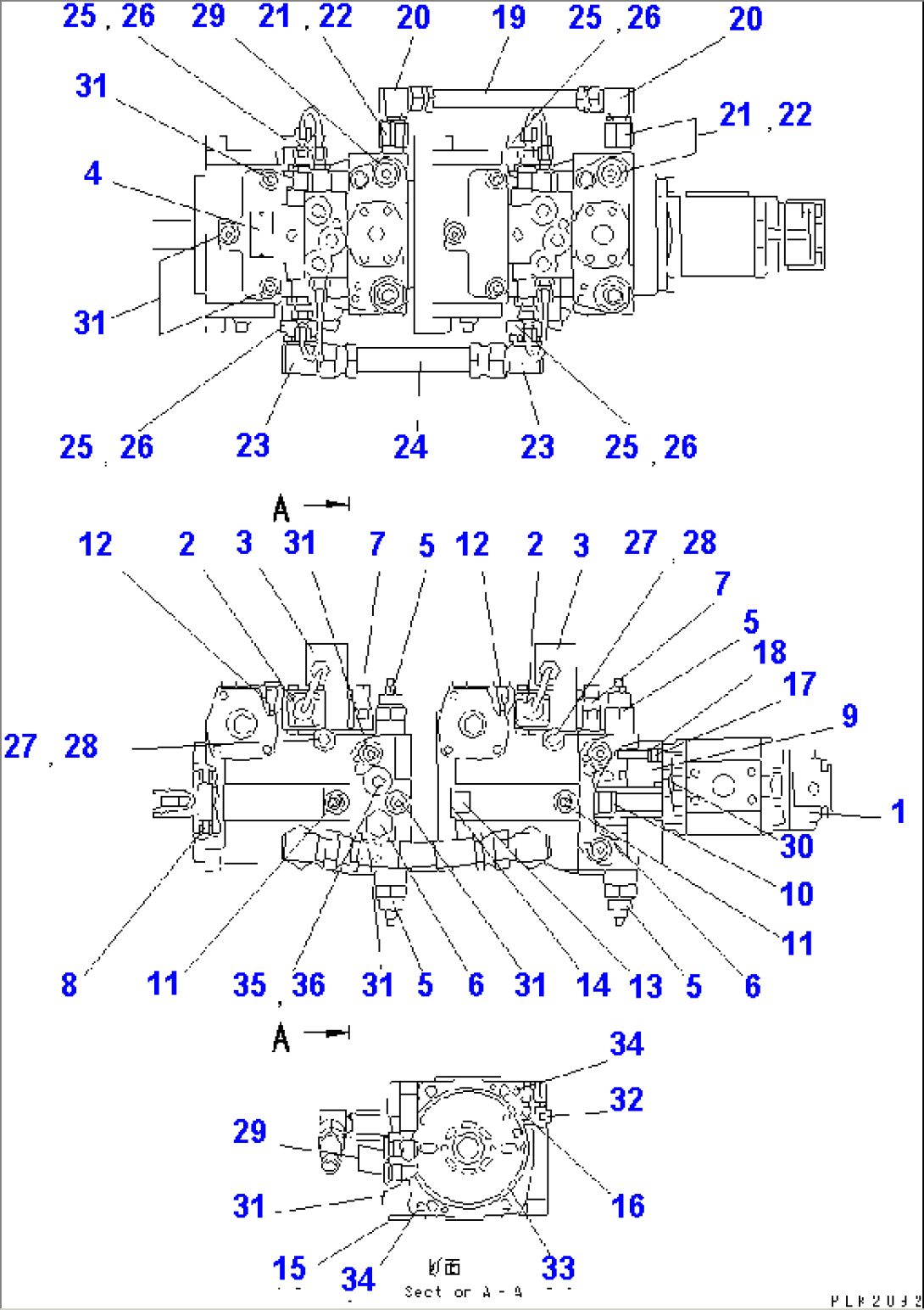 MAIN PUMP (1/5)(#1033-1200)