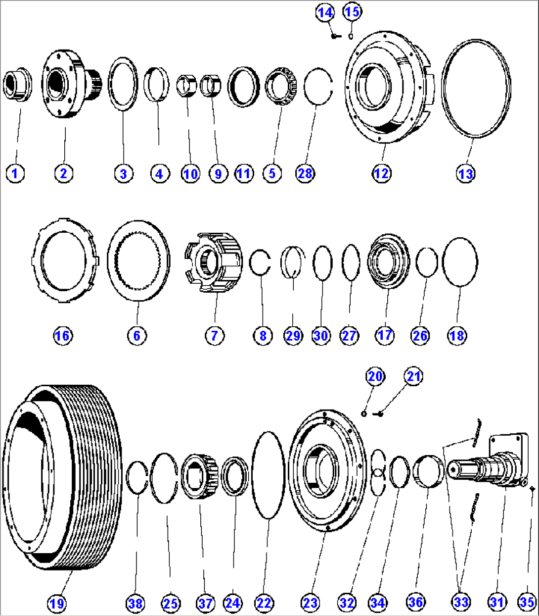 VARIABLE SPEED FAN CLUTCH (AK1940)