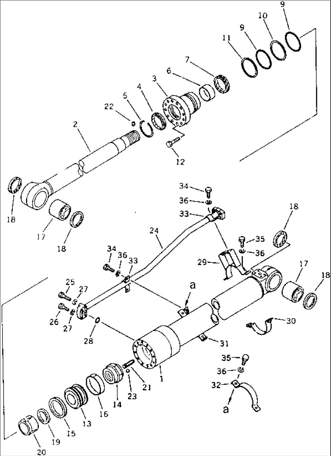 ARM CYLINDER(#18001-20335)