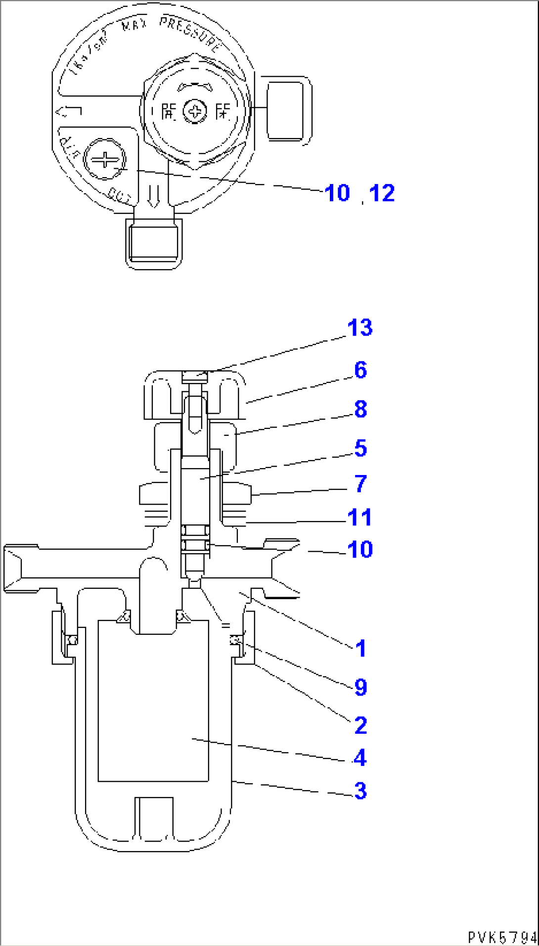FUEL FILTER (FOR CIS)(#1168-)