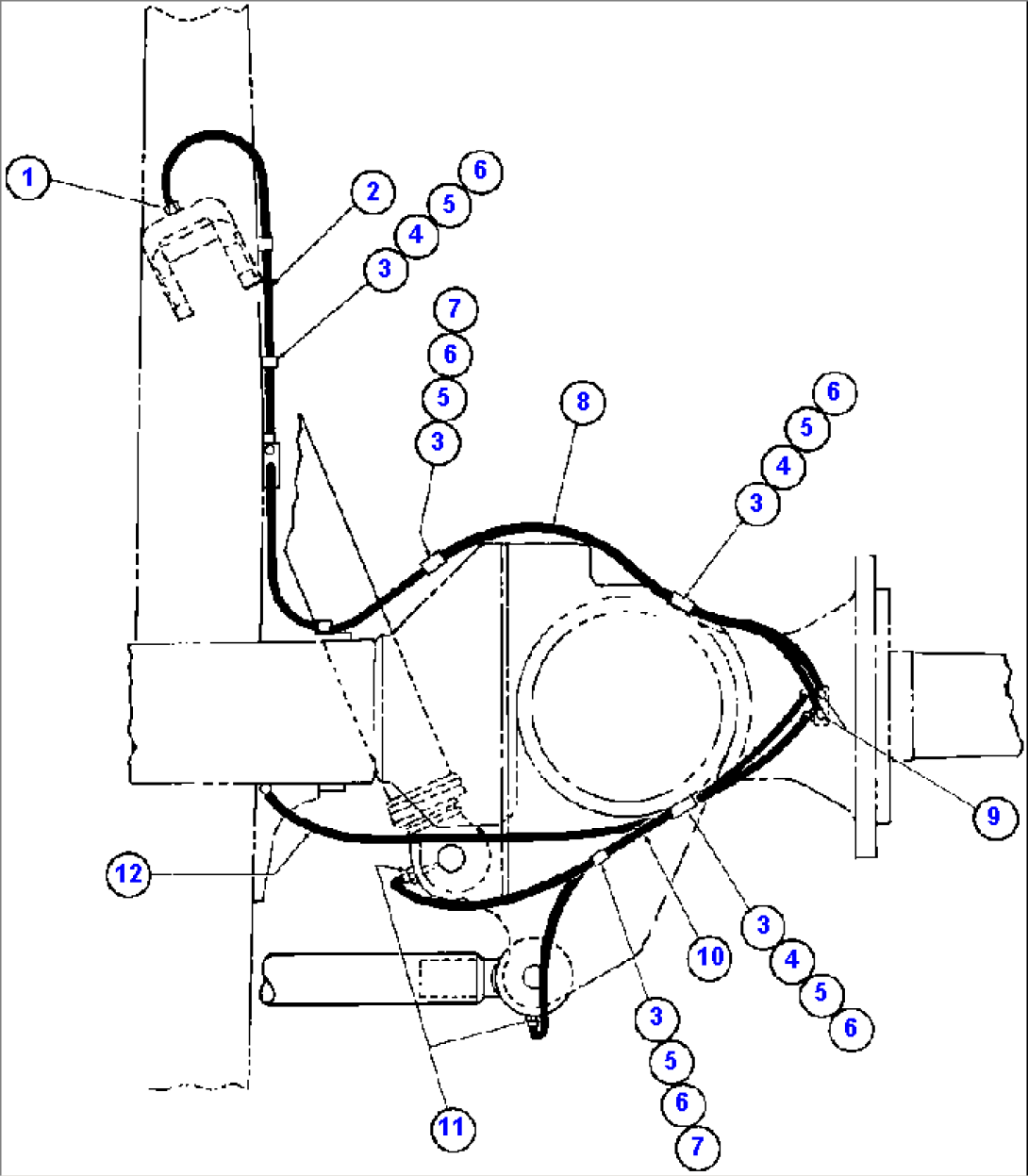 FRONT WHEEL & MOUNTING