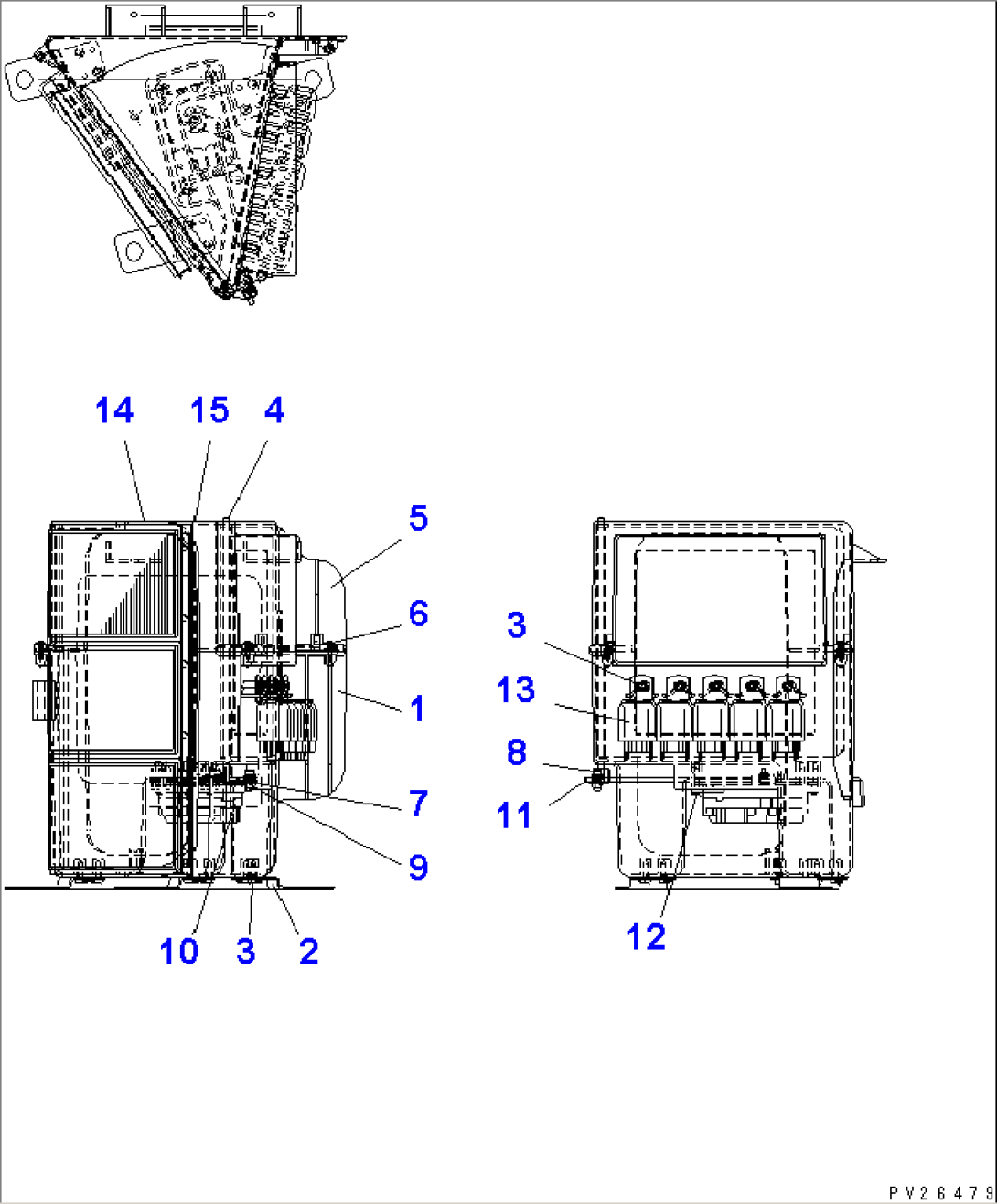 AIR CONDITIONER (BOX SUB ASS