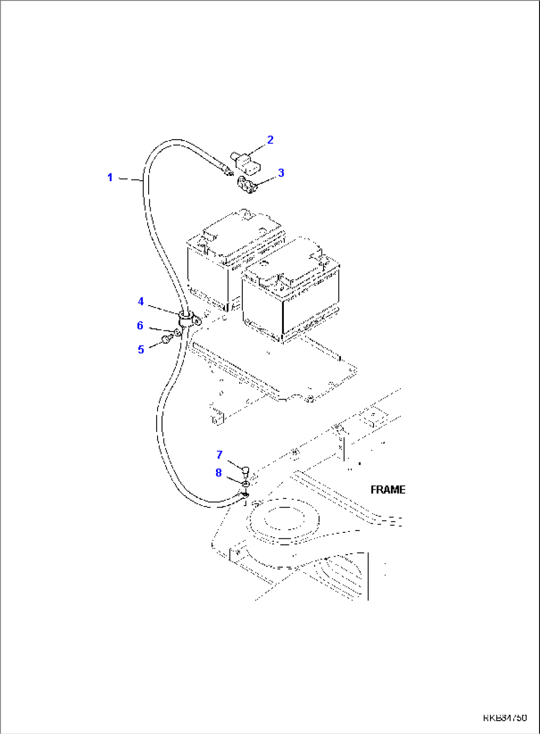 ELECTRICAL SYSTEM (BATTERY LINE) (1/3)