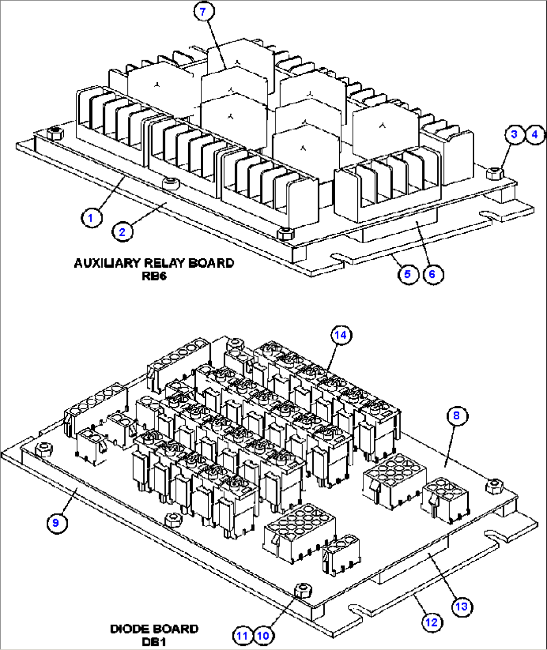 RELAY AND DIODE BOARDS - 1