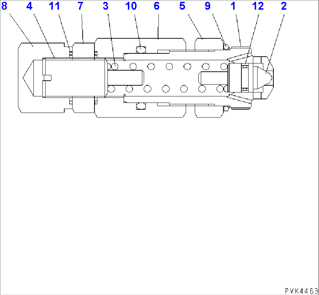 MAIN VALVE (FOR 3-POINT HITCH) (6/6)