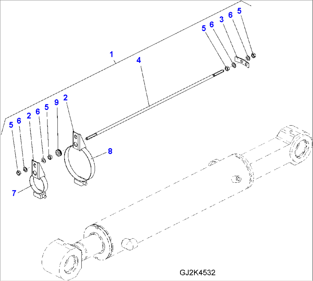 BUCKET POSITION INDICATOR