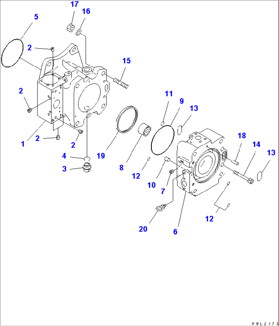 MAIN PUMP (1/18) (NO.1 PUMP)(#10239-10999)