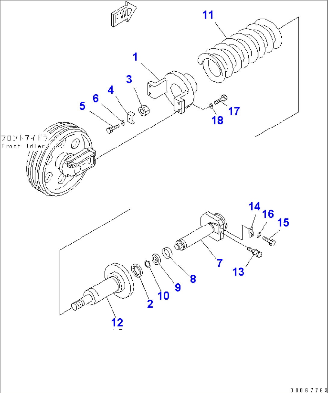 IDLER CUSHION(#1005-1548)