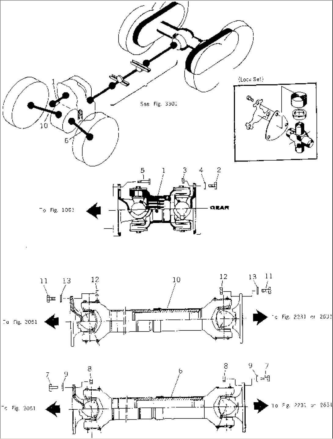PROPELLER SHAFT¤ FRONT CHASSIS(#65226-66999)