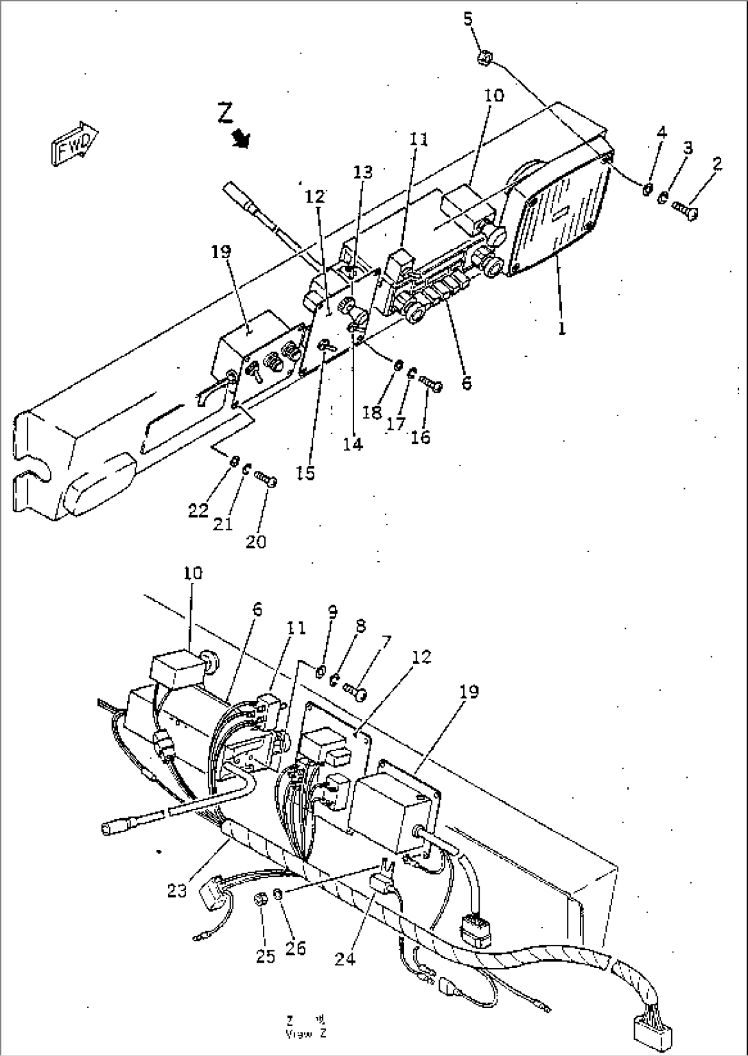 INSTRUMENT PANEL (L.H. UPPER)