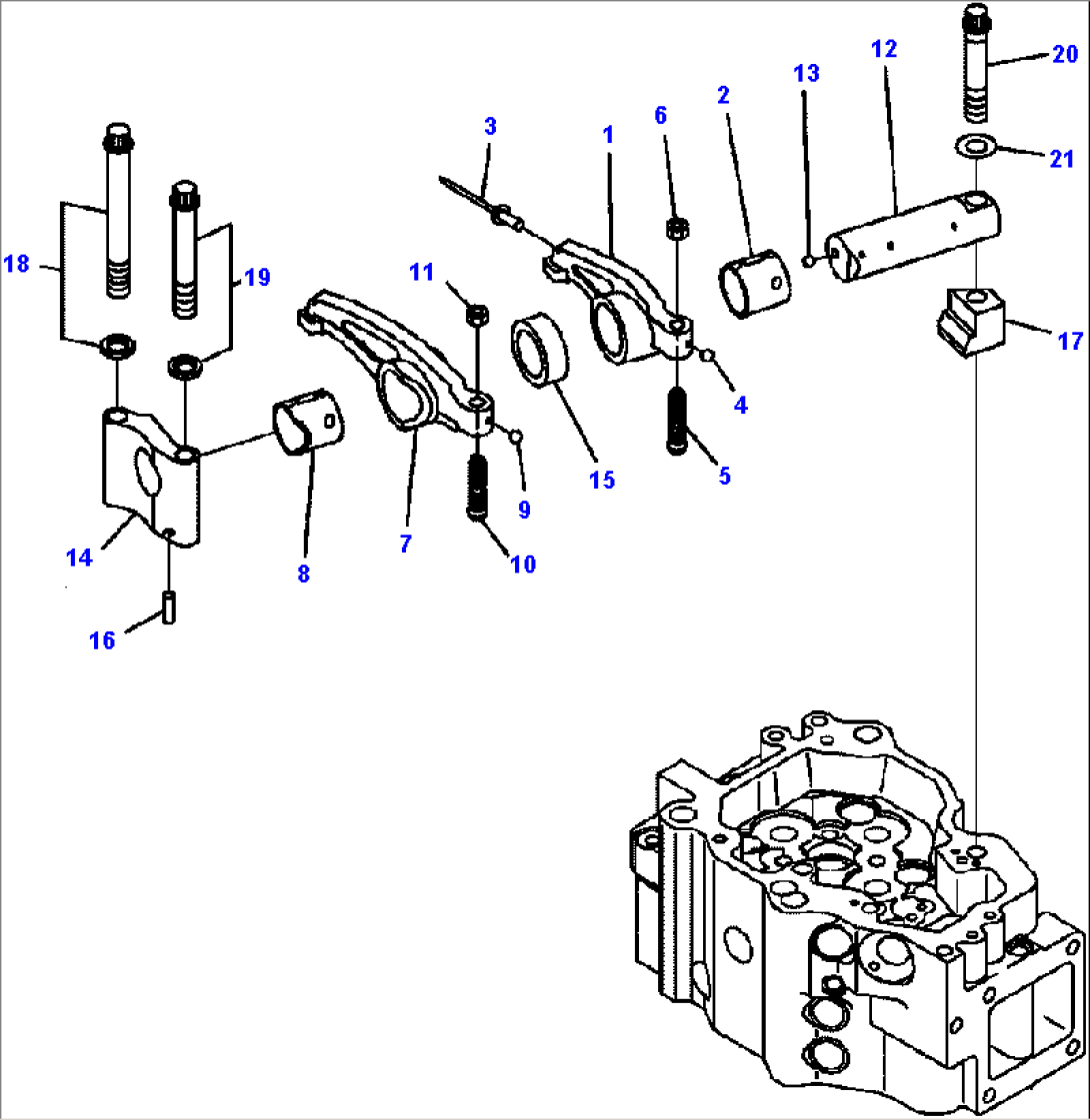 FIG. A2411-A4A8 ROCKER ARM