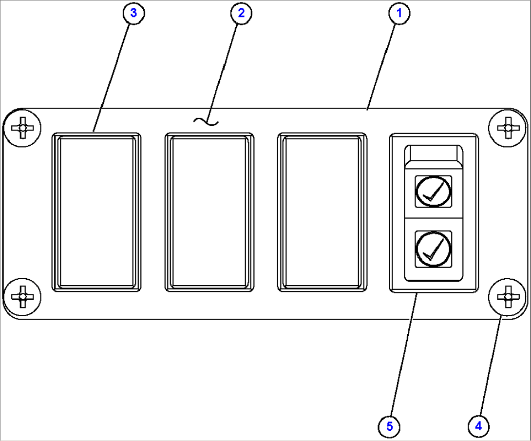 UPPER L.H. DASH MODULE (EL4149)