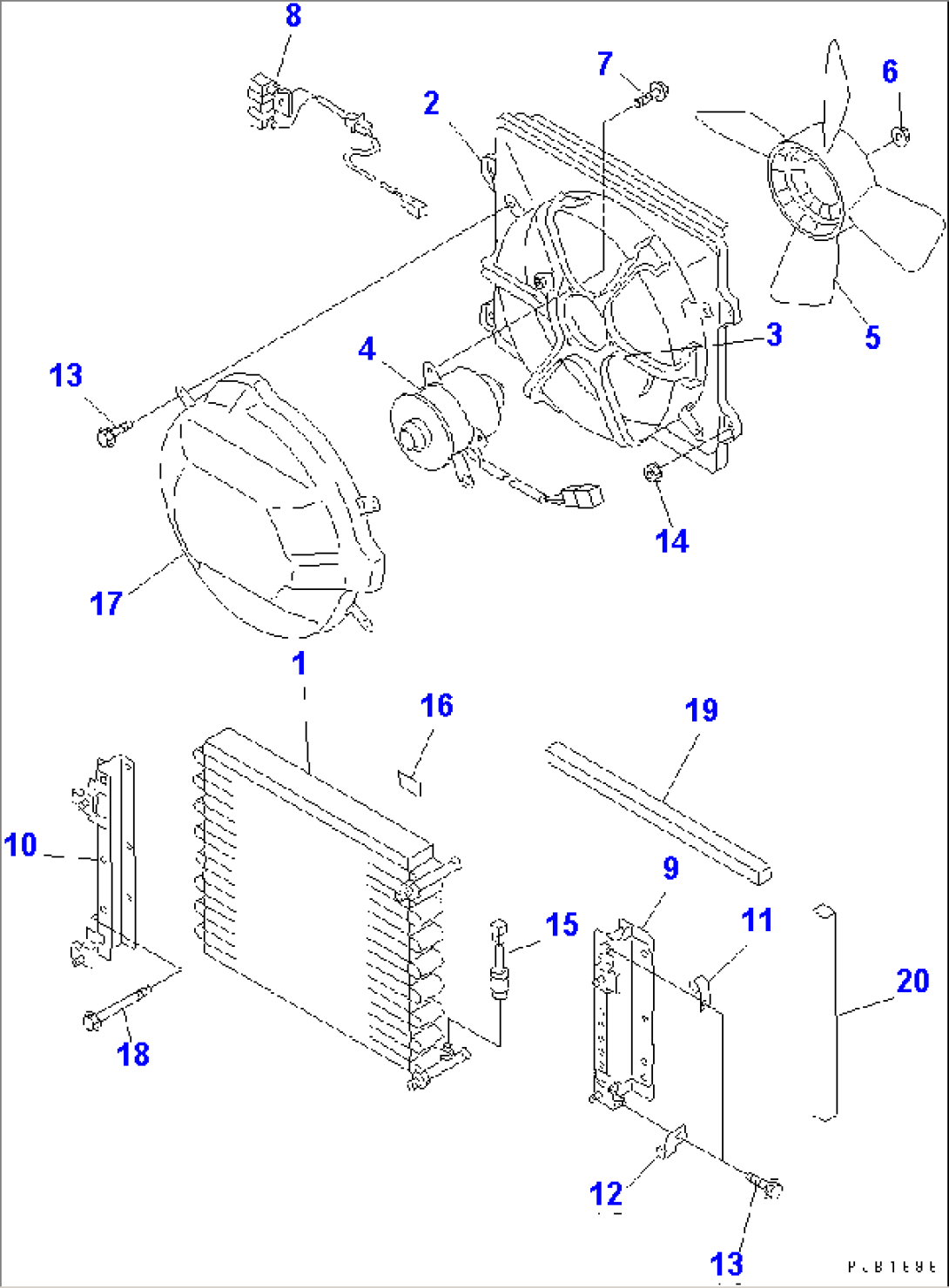 AIR CONDITIONER (CONDENSOR)
