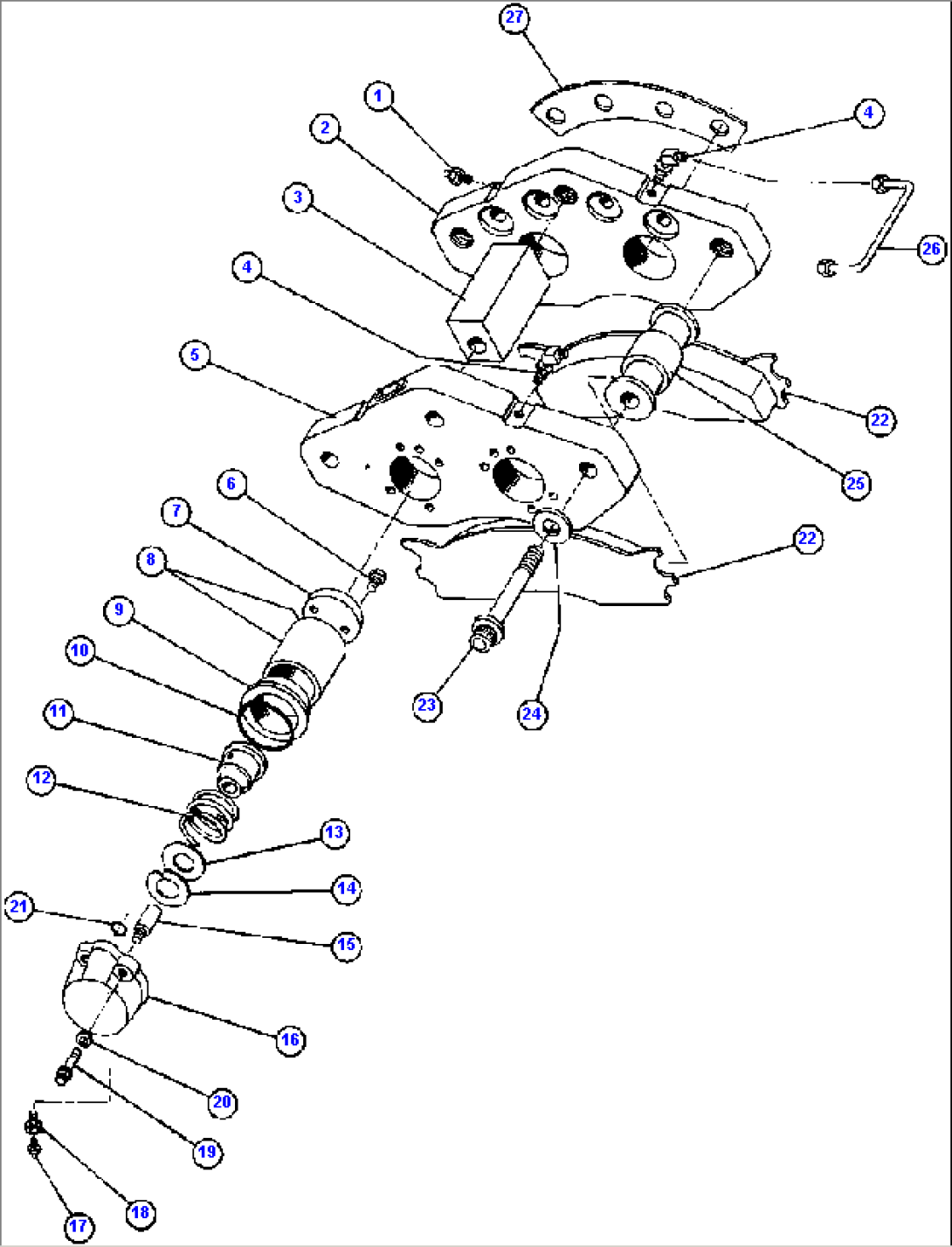 REAR DISC BRAKE ASSM (PB8858)