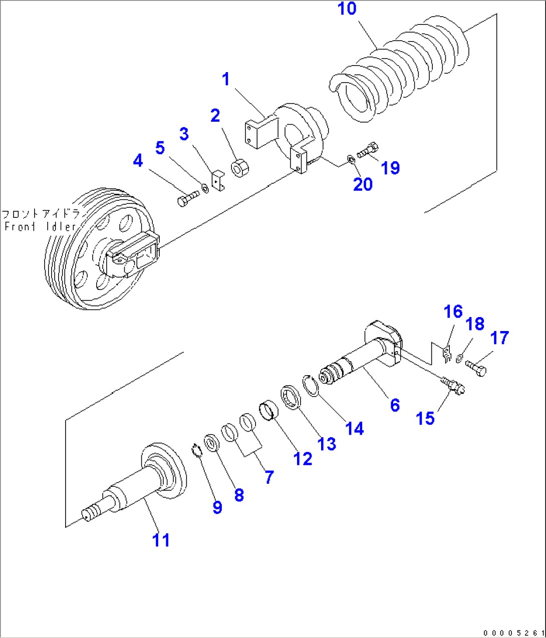 IDLER CUSHION(#10593-)
