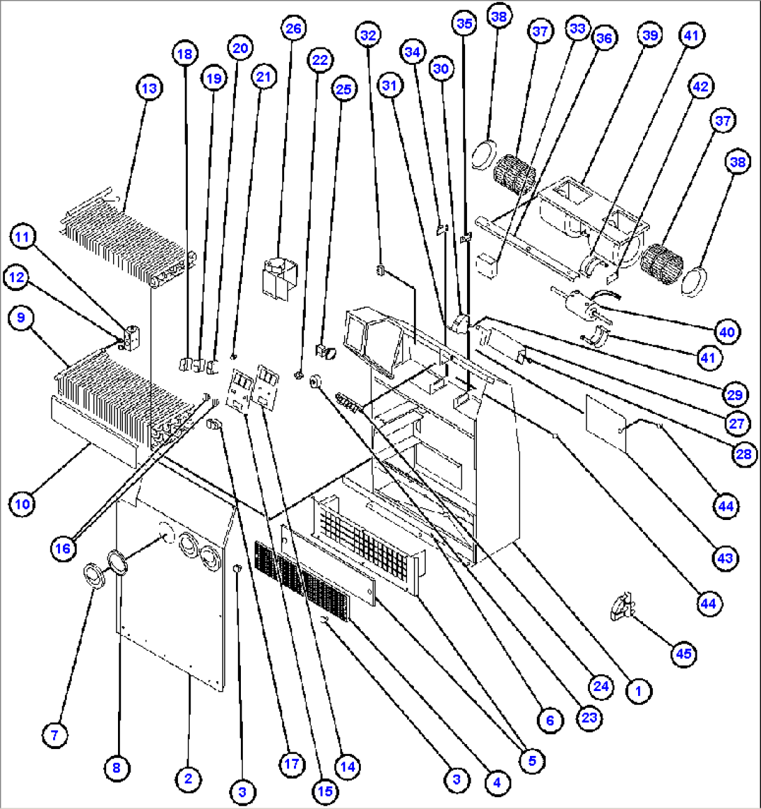 HEATER/AIR CONDITIONER ASSEMBLY (SM5930)