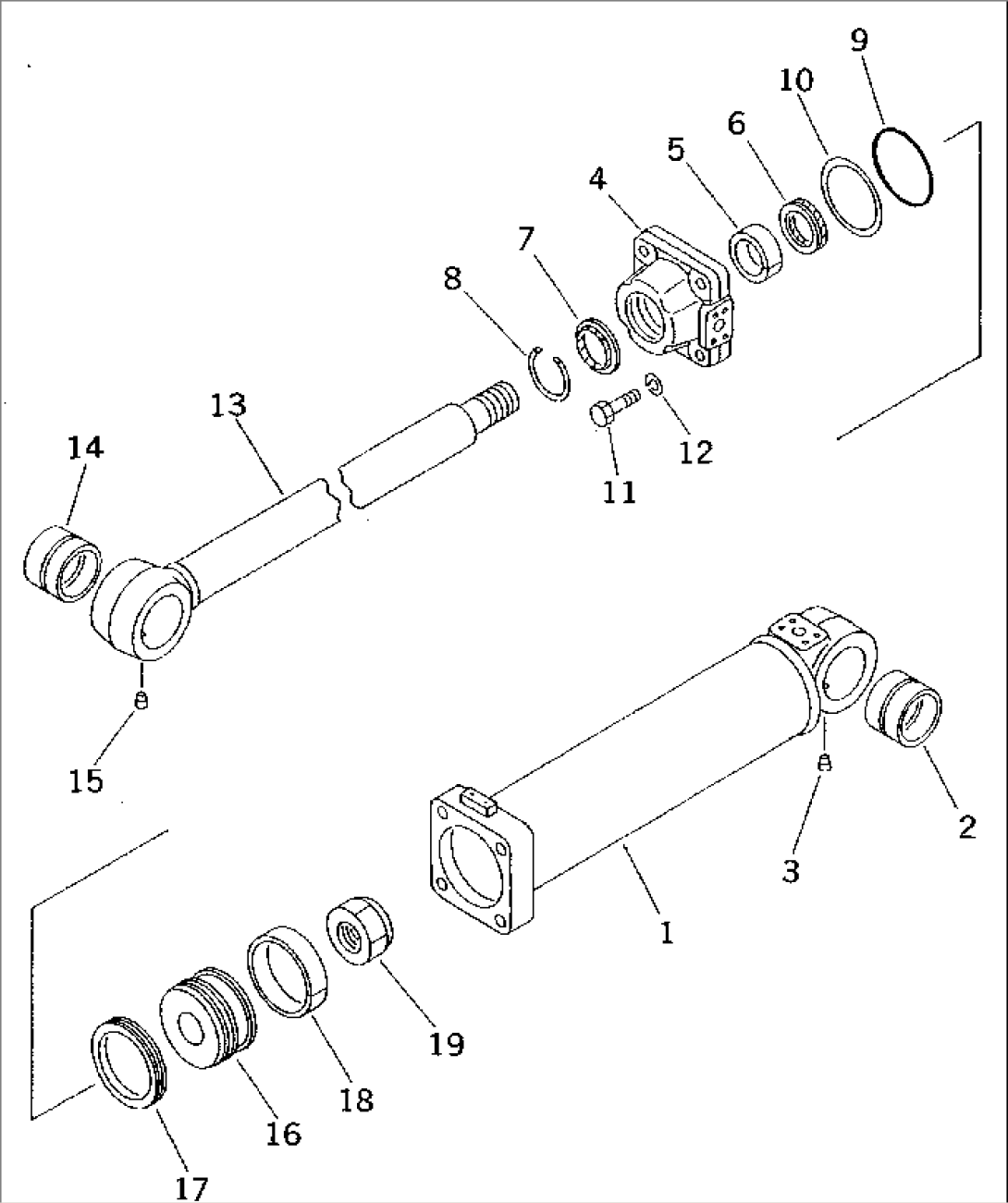 BOTH SIDE DUMP CYLINDER